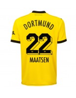 Borussia Dortmund Ian Maatsen #22 Domácí Dres 2023-24 Krátký Rukáv